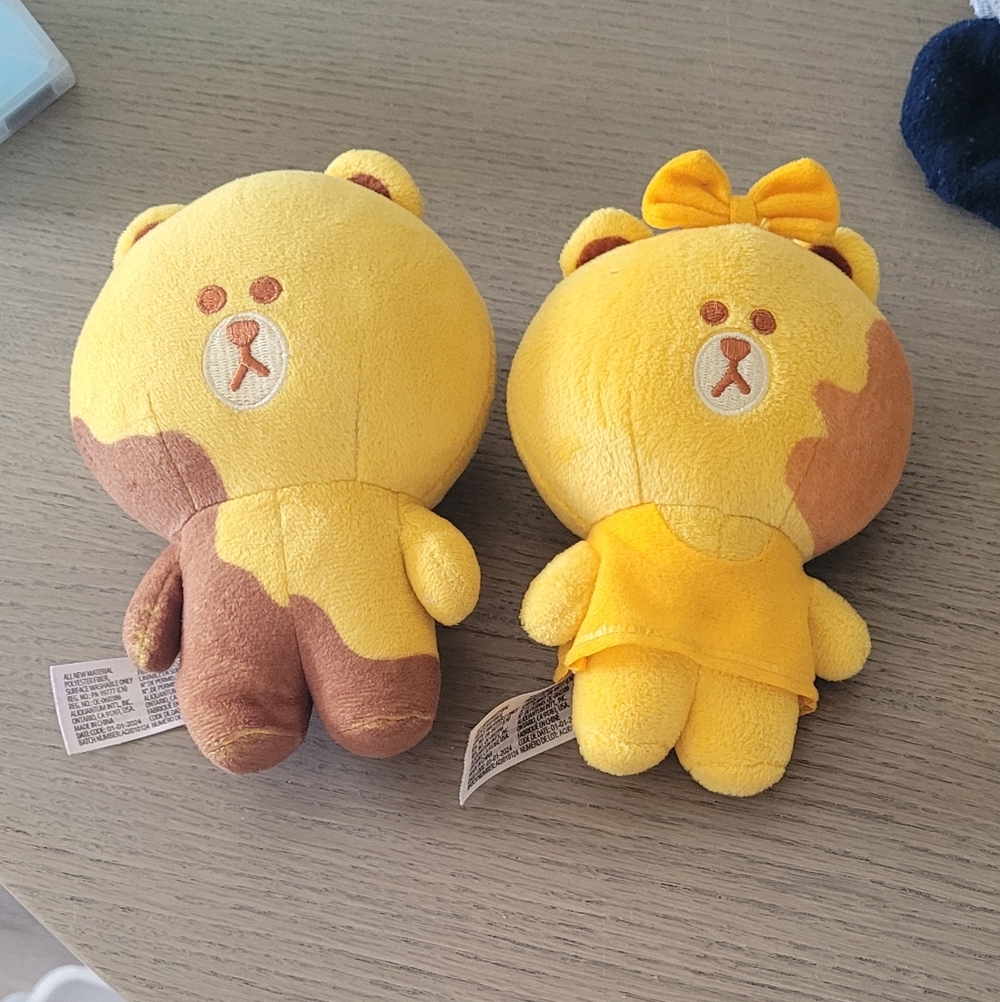 Line Friends Bear Plush Set